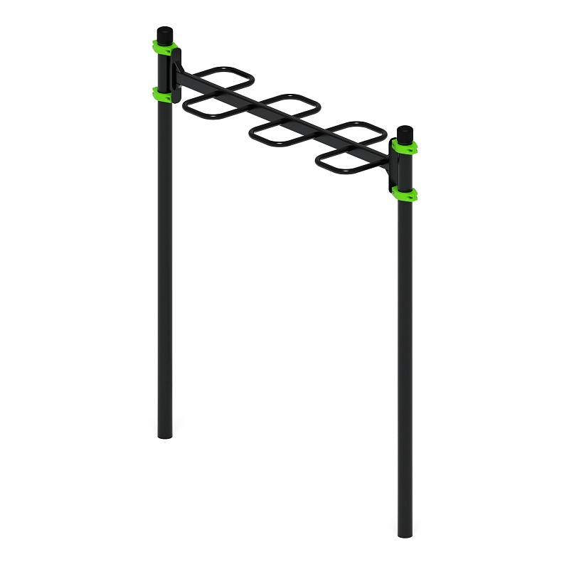 Воркаут 89. Рукоход  (зеленый) ВТ 01.13-02 по цене 349425 тенге, 