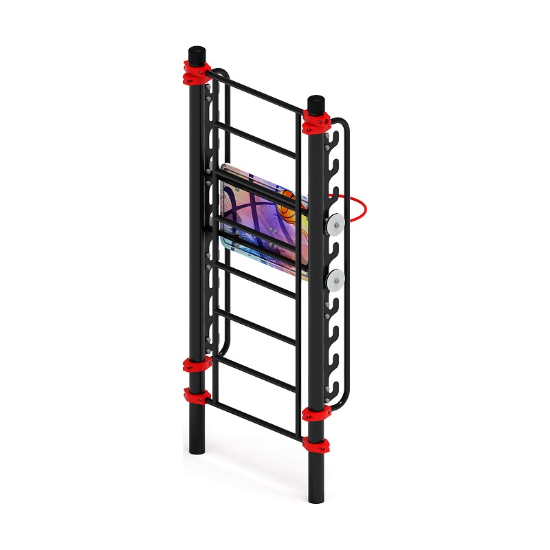 Воркаут 89. Баскетбольный щит переменной высоты (красный) ВТ 01.14-01 по цене 899175 тенге, 