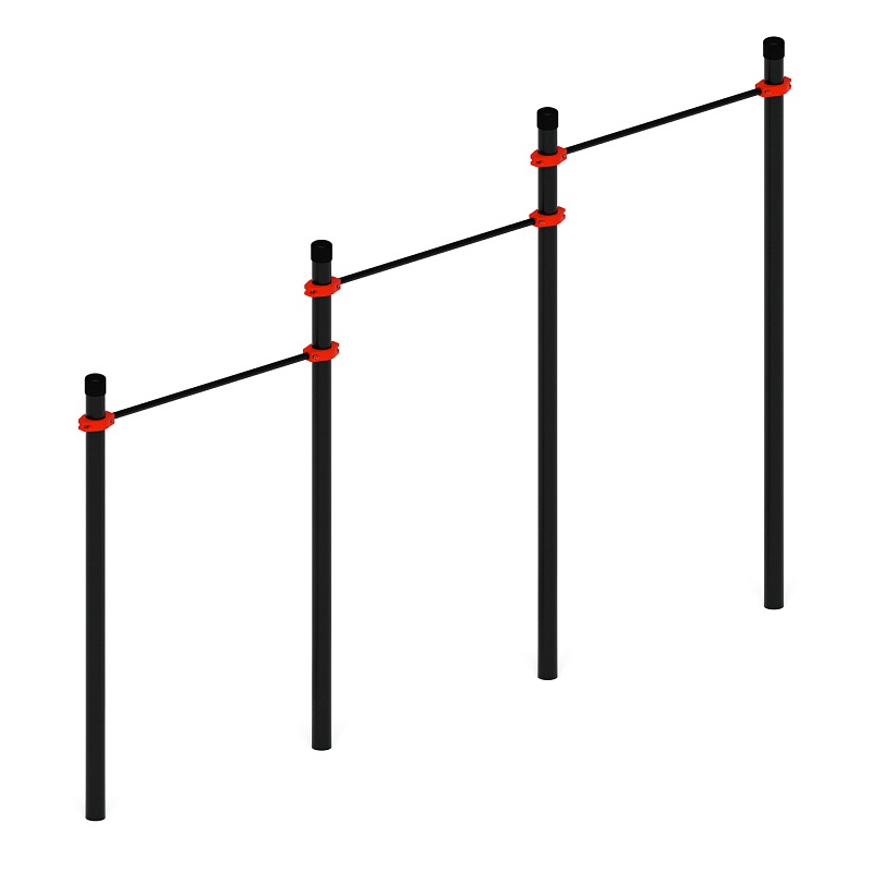 Воркаут 108. Информационная стойка (красный) ВТ 02.03-01