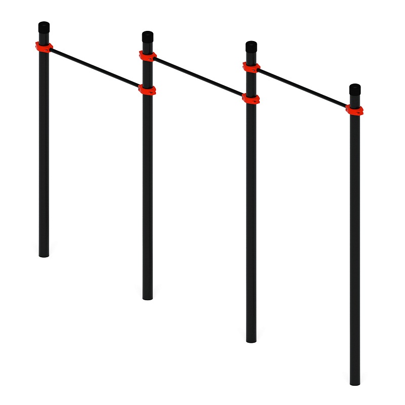 Воркаут 108. Информационная стойка (красный) ВТ 02.03-01 - фото, описание, цена