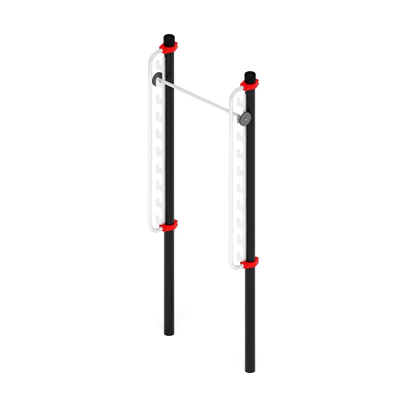 Воркаут 108.  Турник с регулируемой высотой (красный) ВТ 02.05-01 по цене 633675 тенге, 