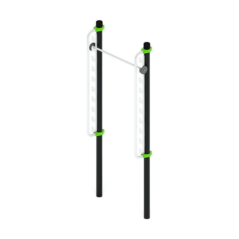 Воркаут 108.  Турник с регулируемой высотой (зеленый) ВТ 02.05-02 по цене 633675 тенге, 