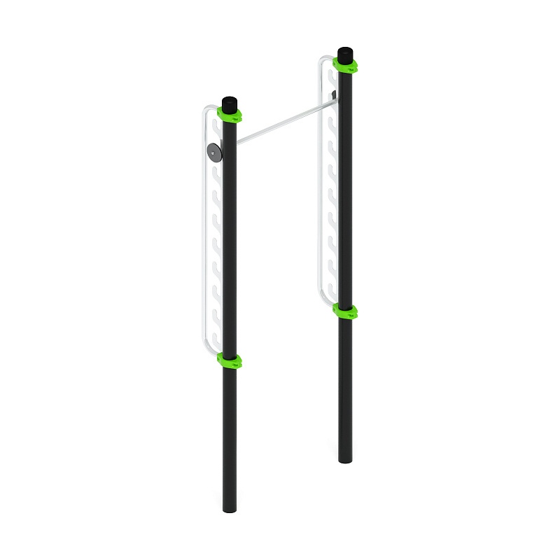 Воркаут 108.  Турник с регулируемой высотой (зеленый) ВТ 02.05-02 от skifpro.kz - От официального дилера СКИФ в Казахстане. 