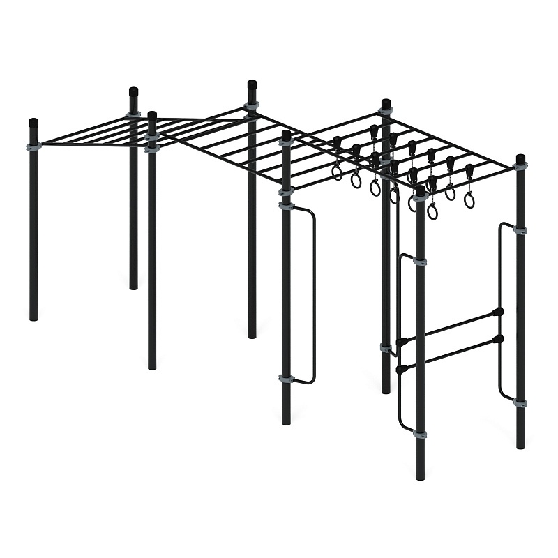 Воркаут 108. Рукоход с изменением высотый (серый) ВТ 02.06-03 - фото, описание, цена