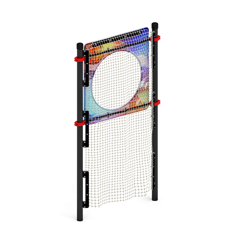 Воркаут 108. Мишень на стойках круглая  (красный) ВТ 02.12-01 от skifpro.kz - От официального дилера СКИФ в Казахстане. 