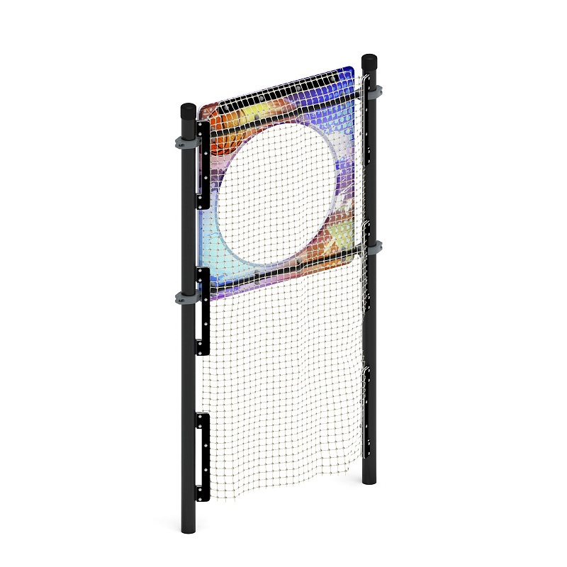 Воркаут 108. Мишень на стойках круглая  (серый) ВТ 02.12-03 от skifpro.kz - От официального дилера СКИФ в Казахстане. 