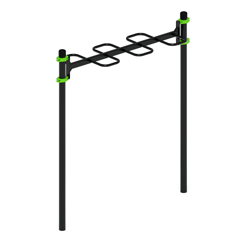 Воркаут 108. Рукоход  (зеленый) ВТ 02.13-02 