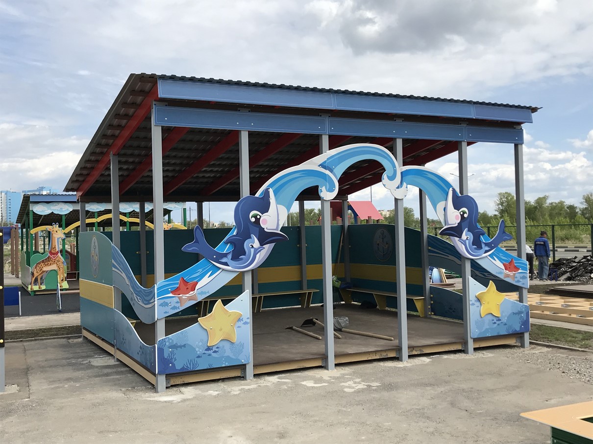 Теневой навес Морской - купить в Нур-Султане, Алмате, Уральске